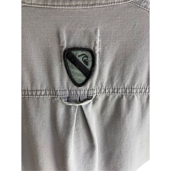 Quick Silver Women’s Dress Army Green SZ M Waist Drawstring Long Sleeves or 1/4 - Picture 3 of 16